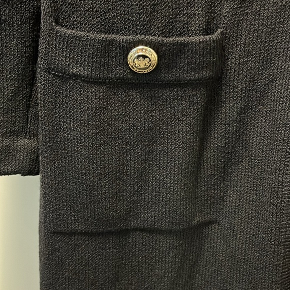 St. John knee-length knit blazer Cardigan, size 8 - Picture 12 of 15